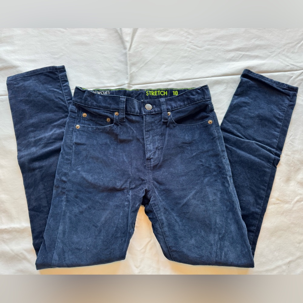 Crewcuts Navy Stretch Corduroy Pants
